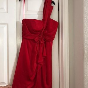 Formal red dress,used once.